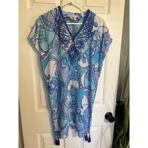 Lilly Pulitzer Silk Cover Up Dress